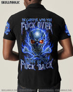 BLISSCORNERS BE CAREFUL FIRE SKULL ALL OVER PRINT