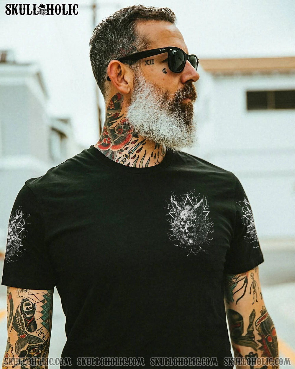 BLISSCORNERS BETTER TO BE A WOLF OF ODIN ALL OVER PRINT