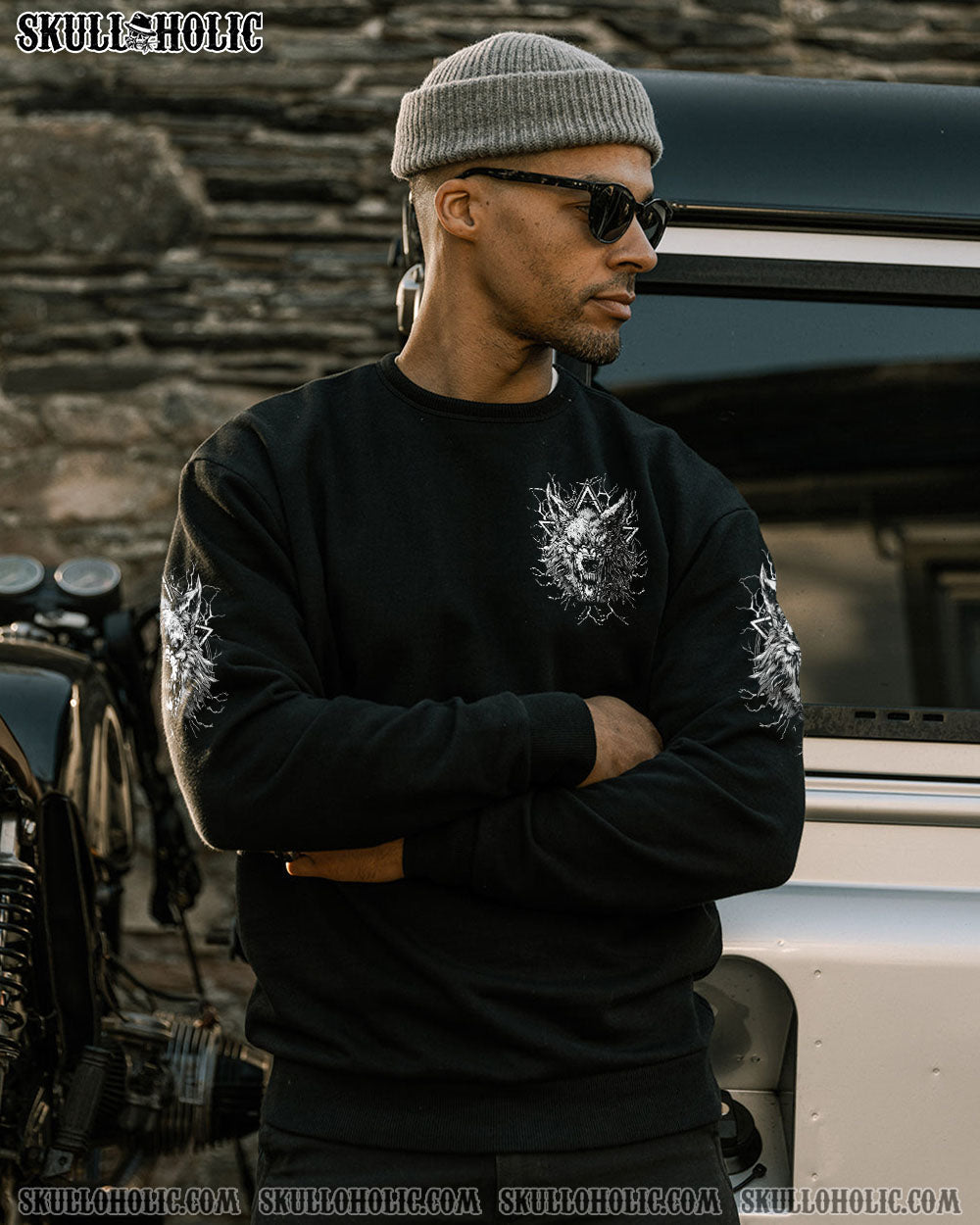 BLISSCORNERS BETTER TO BE A WOLF OF ODIN ALL OVER PRINT