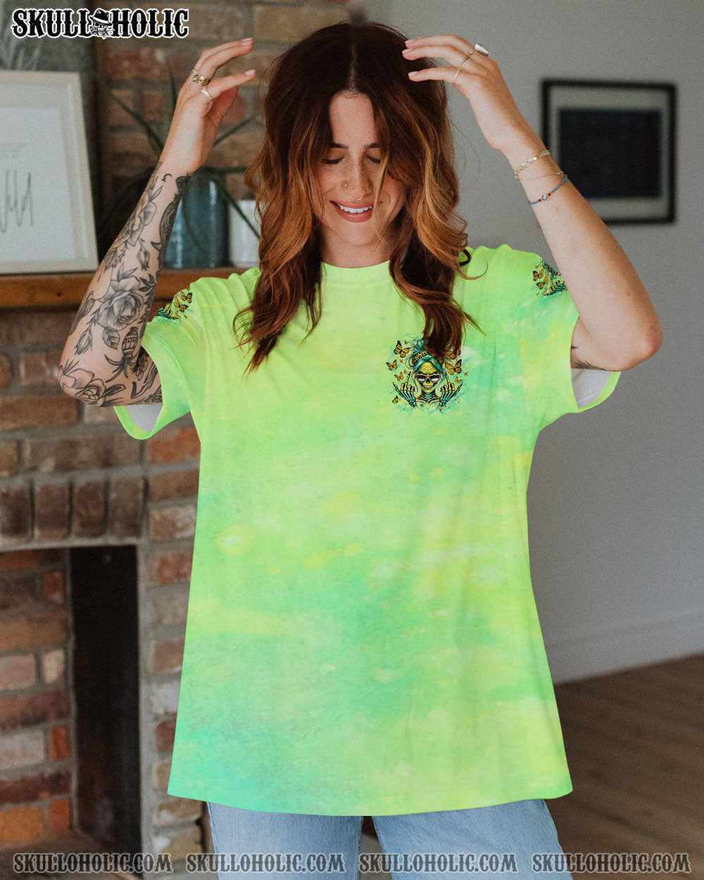 BLISSCORNERS THE GOOD GIRL IN ME ALL OVER PRINT