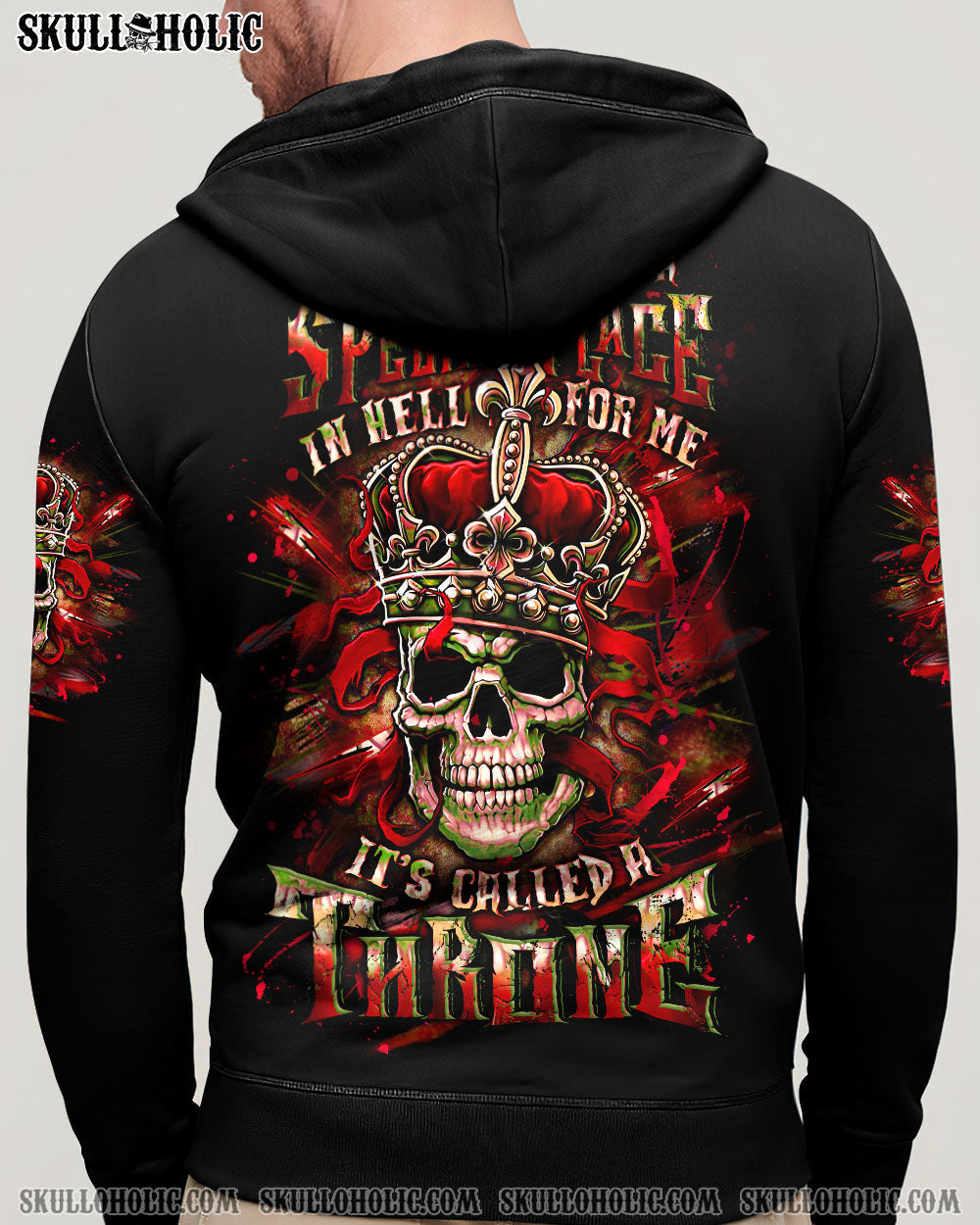 BLISSCORNERS THRONE SKULL ALL OVER PRINT