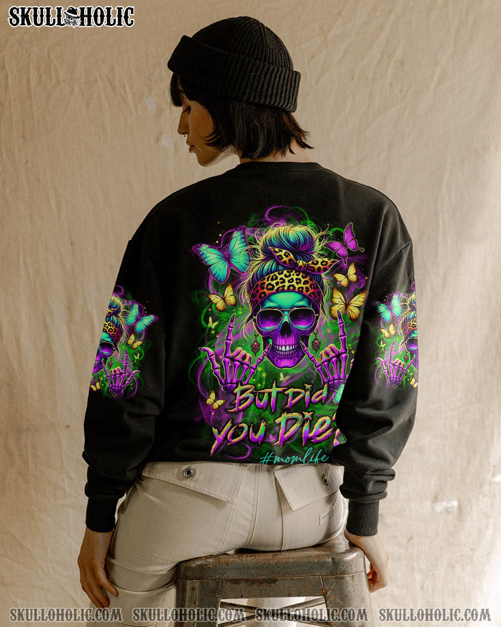 BLISSCORNERS BUT DID YOU DIE MOM LIFE ALL OVER PRINT