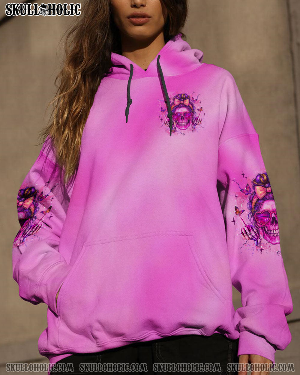 BLISSCORNERS THE GOOD GIRL IN ME SKULL ALL OVER PRINT
