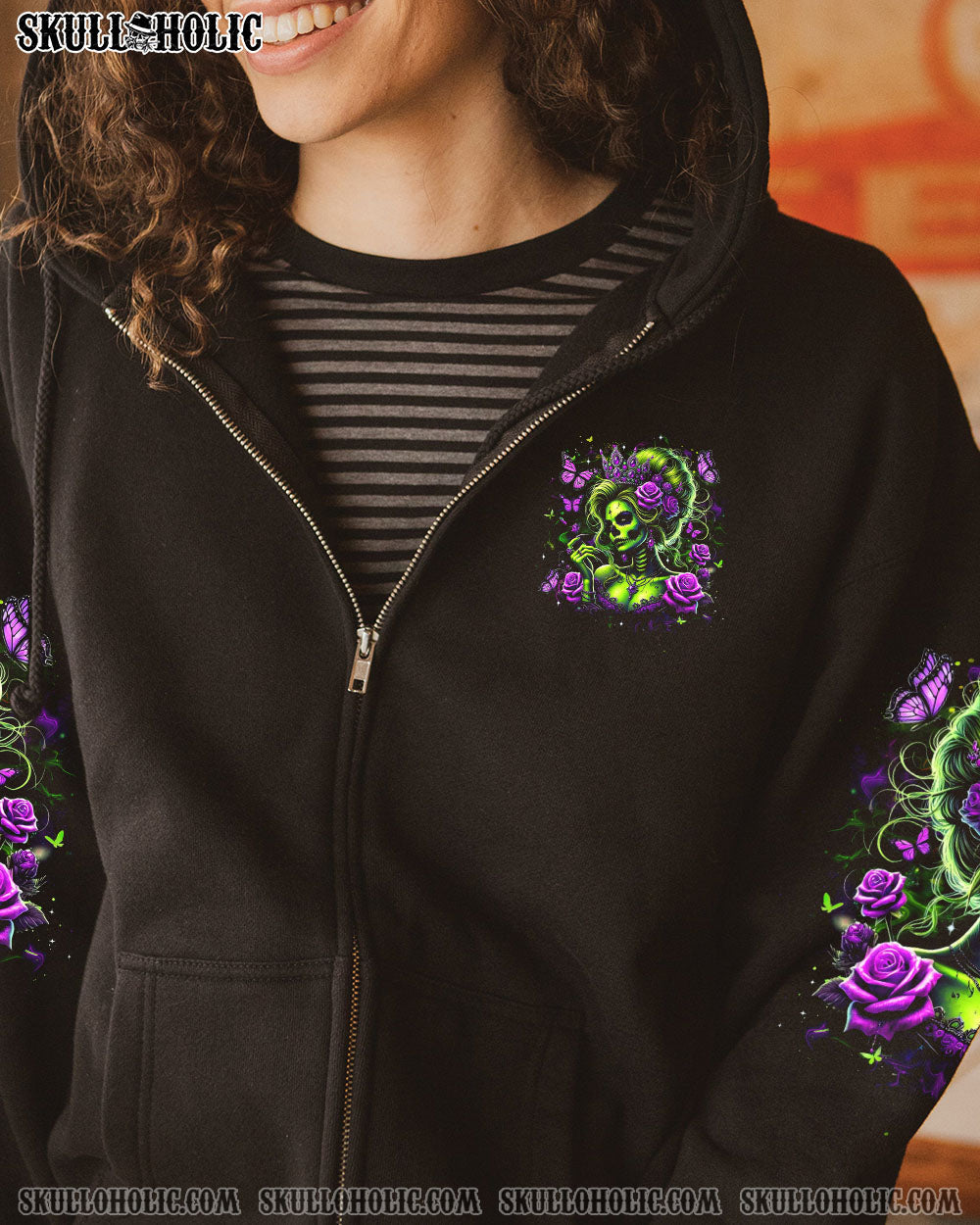 BLISSCORNERS I'M THE F QUEEN SUGAR SKULL ALL OVER PRINT