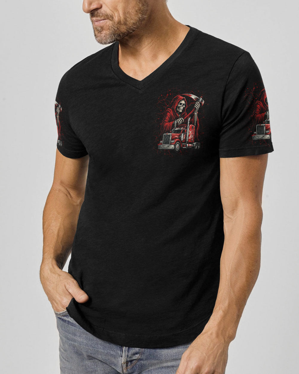 BLISSCORNERS I'M A TRUCK DRIVER AND A DAD ALL OVER PRINT