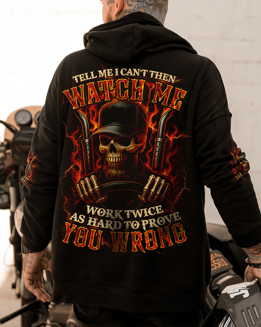BLISSCORNERS SKILLED ENOUGH TO BECOME A DIESEL MECHANIC SKULL ALL OVER PRINT