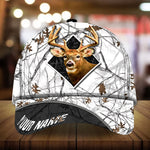 Blisscorners The Best Deer Hunting Camo Pattern 3D Multicolor Personalized Cap