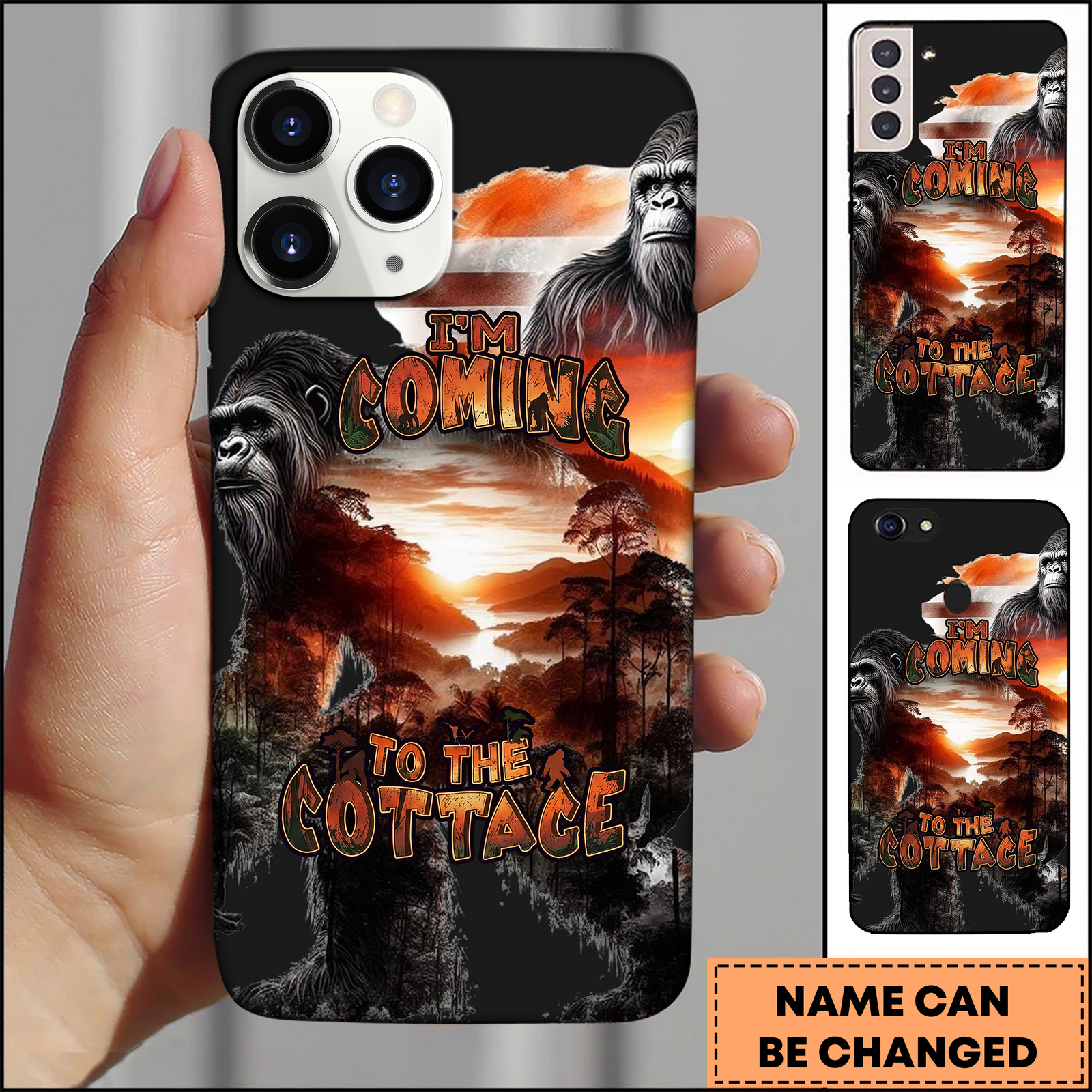 Bigfoot 3D Phonecase
