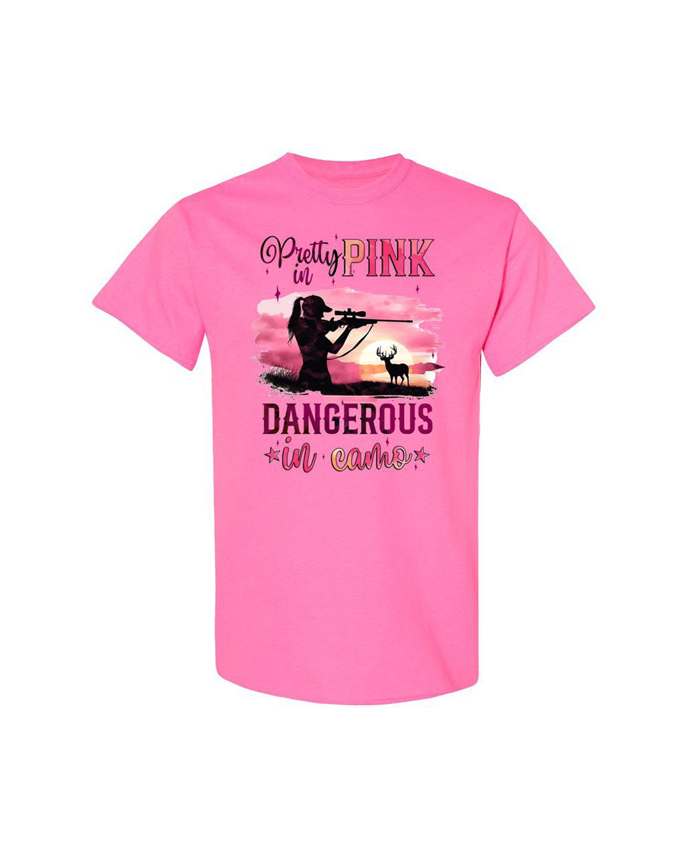 BLISSCORNERS PRETTY IN PINK HUNTING COTTON SHIRT