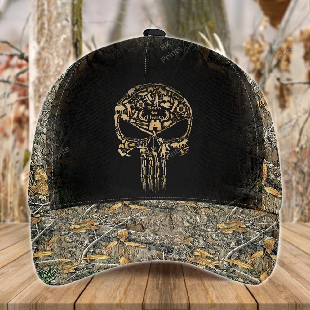 Blisscorners Skull Shape Hunting American Flag Camouflage Hunting Apparels