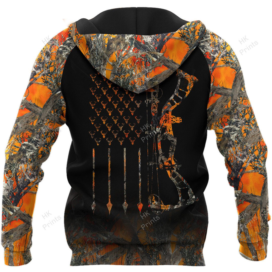 Blisscorners BowHunting Just The Tip I Promise Orange Camouflage Hunting Apparels