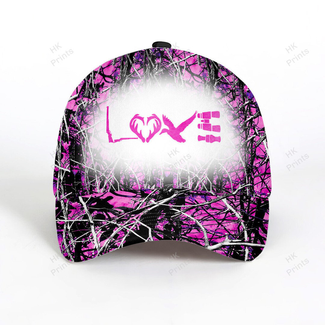 Blisscorners Pink Camouflage Country Girl Love Hunting Apparels