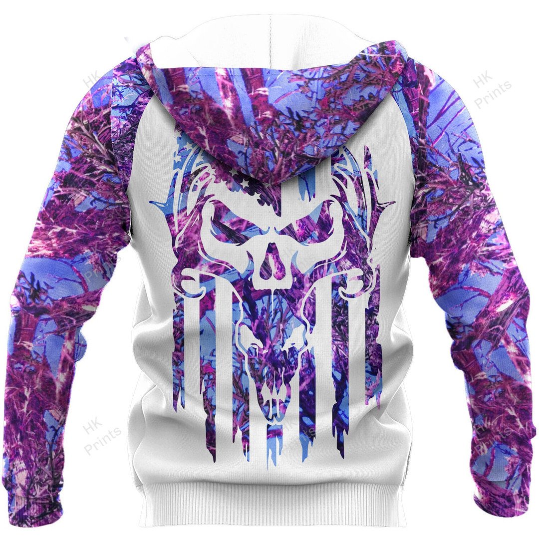 Blisscorners Purple Camouflage Country Girl Love Hunting Apparels