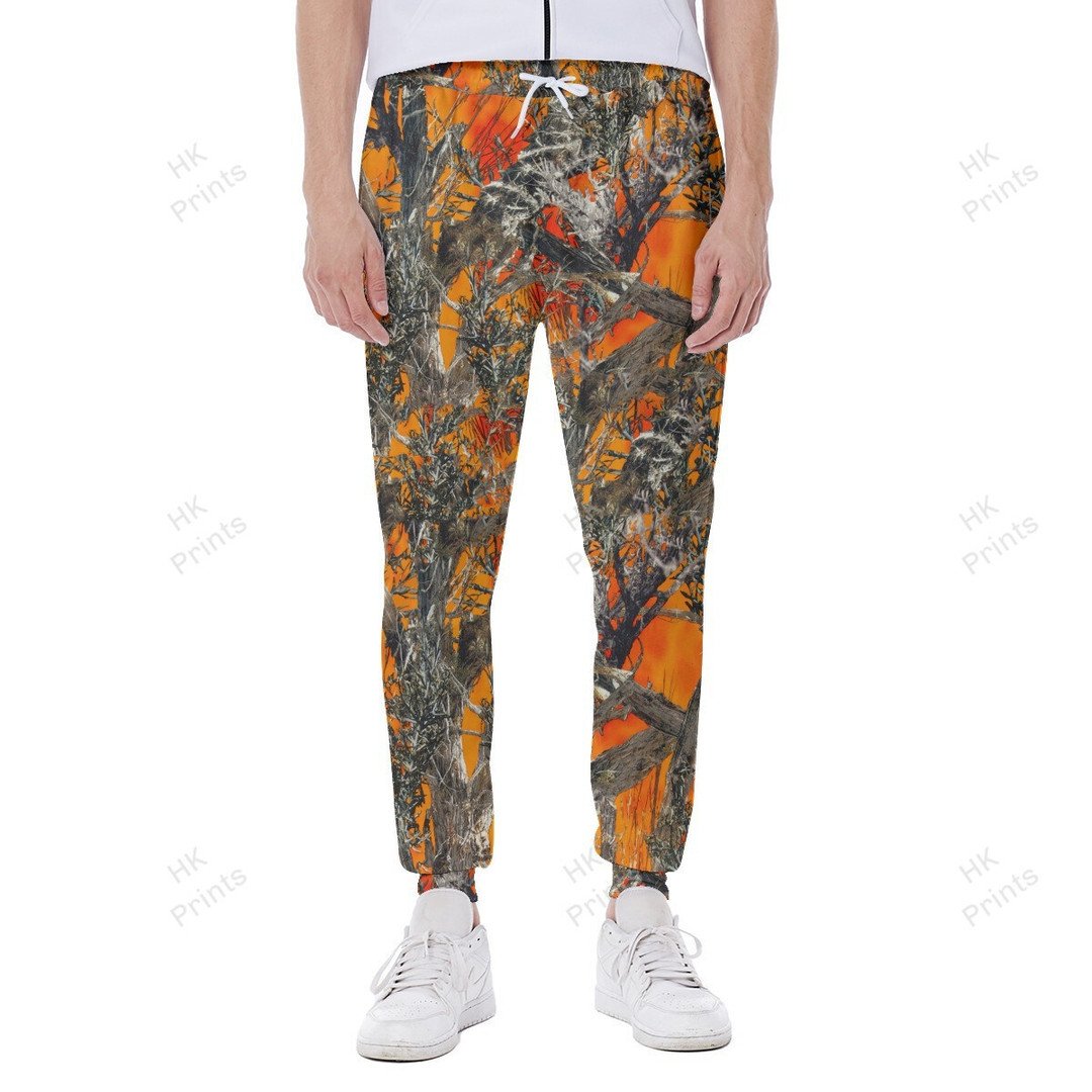 Blisscorners Personalized Bow Hunting Life Orange Camouflage Hunting Apparels