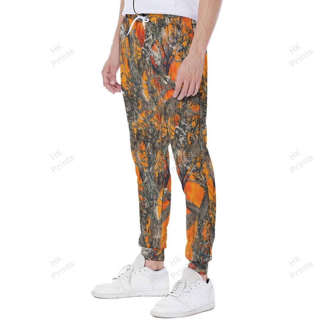 Blisscorners Personalized Bow Hunting Life Orange Camouflage Hunting Apparels