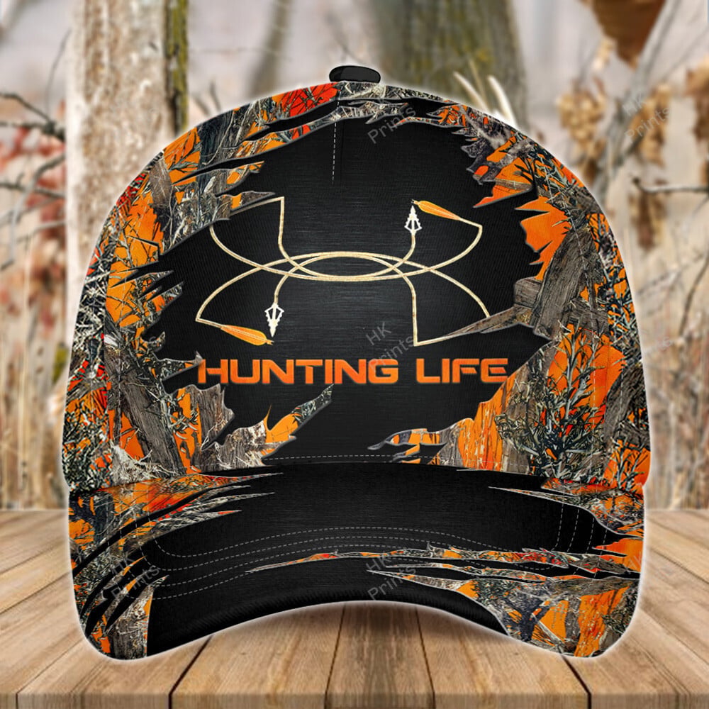 Blisscorners Personalized Bow Hunting Life Orange Camouflage Hunting Apparels