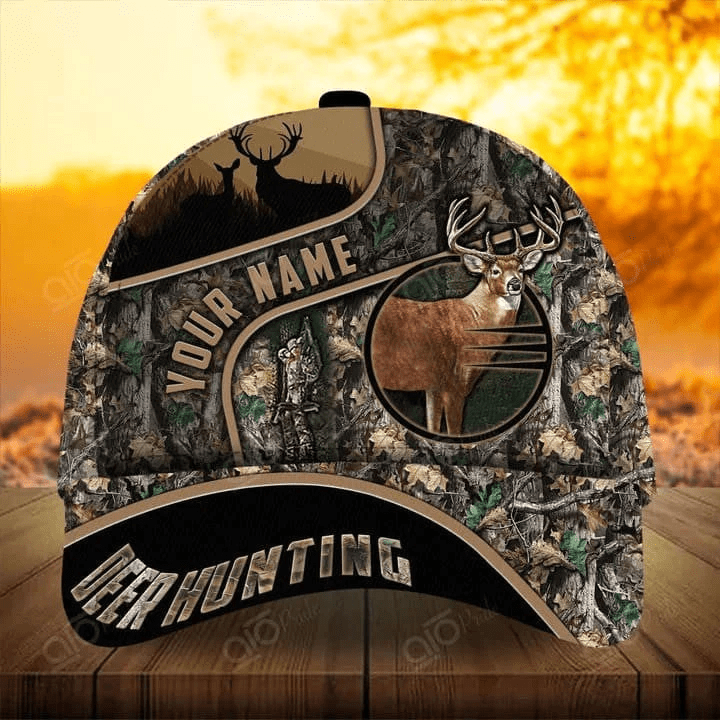 Blisscorners Deer Hunting Personalized Cap Multicolor Option