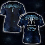 Blisscorners 3D All Over Print Nurse Wing Shirt, Nurse T-Shirt, Attractive Apparel For Nurse