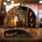Blisscorners Beautiful Deer Hunting Camo Personalized Cap 3D