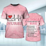 Blisscorners 3D All Over Print Essential Nurse Shirt, 5 Things You Should Know About This Nurse Funny TShirt