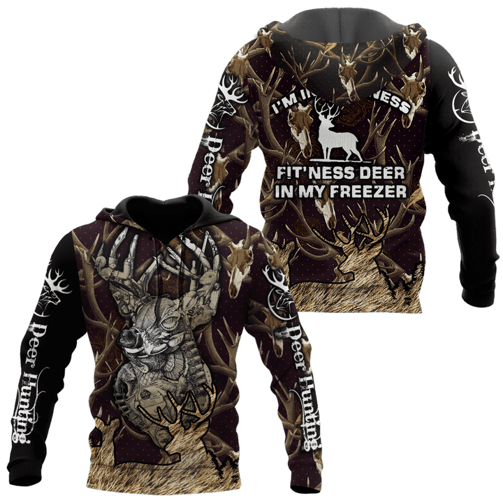 Blisscorners Personalized Name Premium Deer Hunting Season 3D Shirts