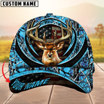 Blisscorners Premium The Best Of Flag Deer Arc Hunting Camouflage Pattern Multicolor Personalized Name 3D Cap