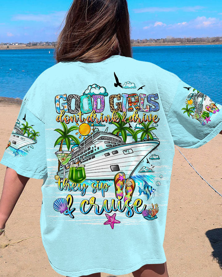 BLISSCORNERS GOOD GIRLS DON'T DRINK AND DRIVE ALL OVER PRINT