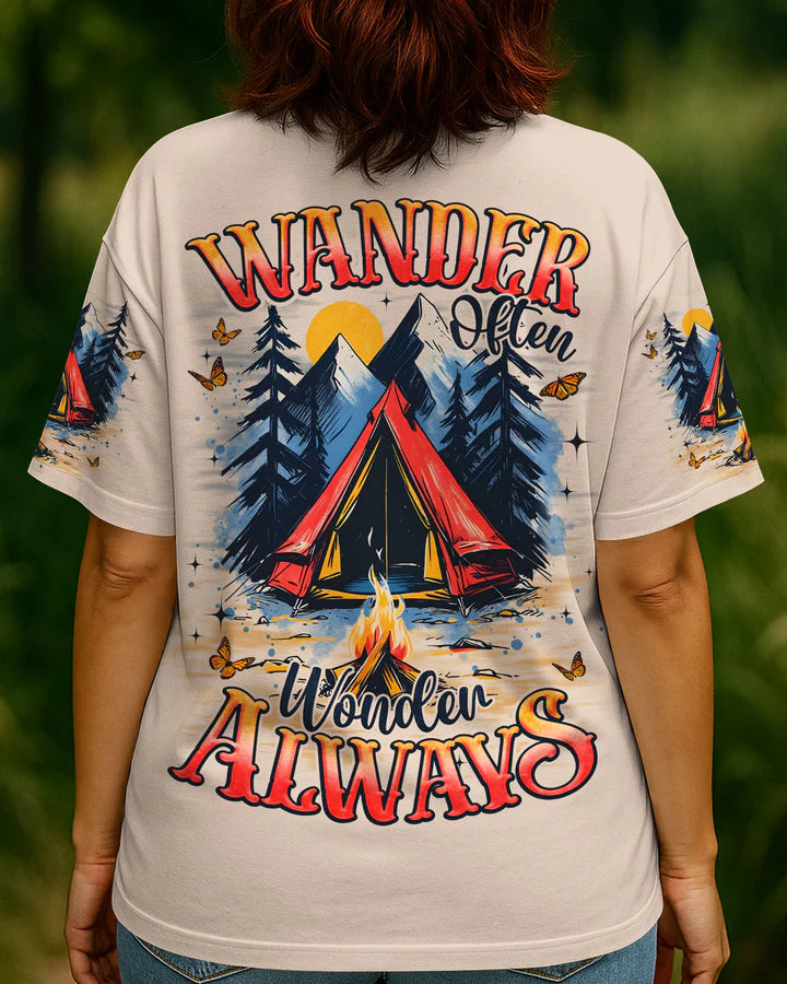 BLISSCORNERS WANDER OFTEN WONDER ALWAYS ALL OVER PRINT