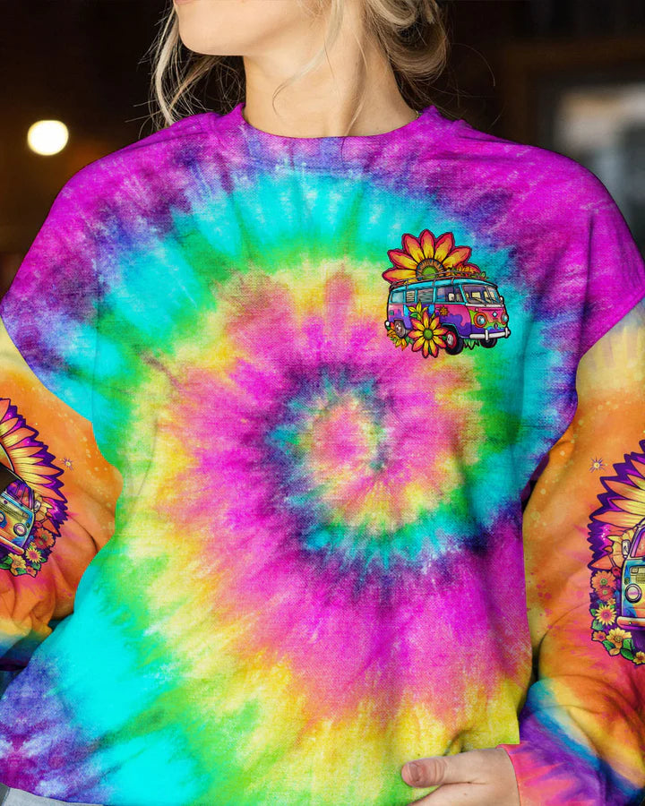BLISSCORNERS ON A DARK DESERT HIGHWAY TIE DYE ALL OVER PRINT