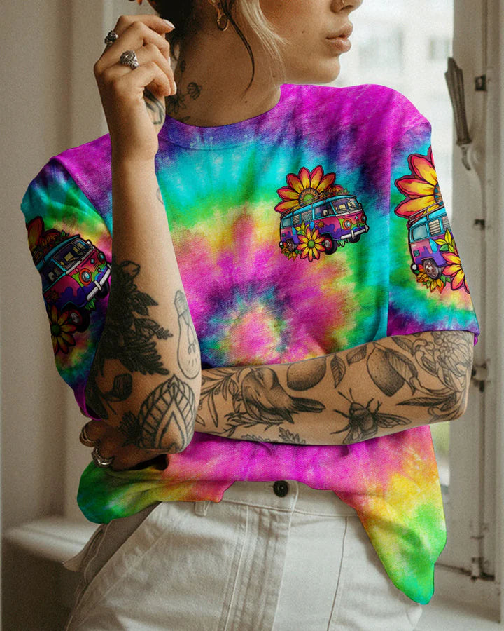 BLISSCORNERS ON A DARK DESERT HIGHWAY TIE DYE ALL OVER PRINT