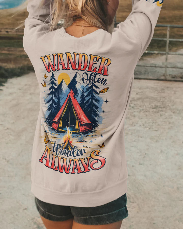 BLISSCORNERS WANDER OFTEN WONDER ALWAYS ALL OVER PRINT