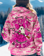 BLISSCORNERS PRETTY IN PINK HUNTING CAMO HALLOWEEN ALL OVER PRINT -TLTW2309253