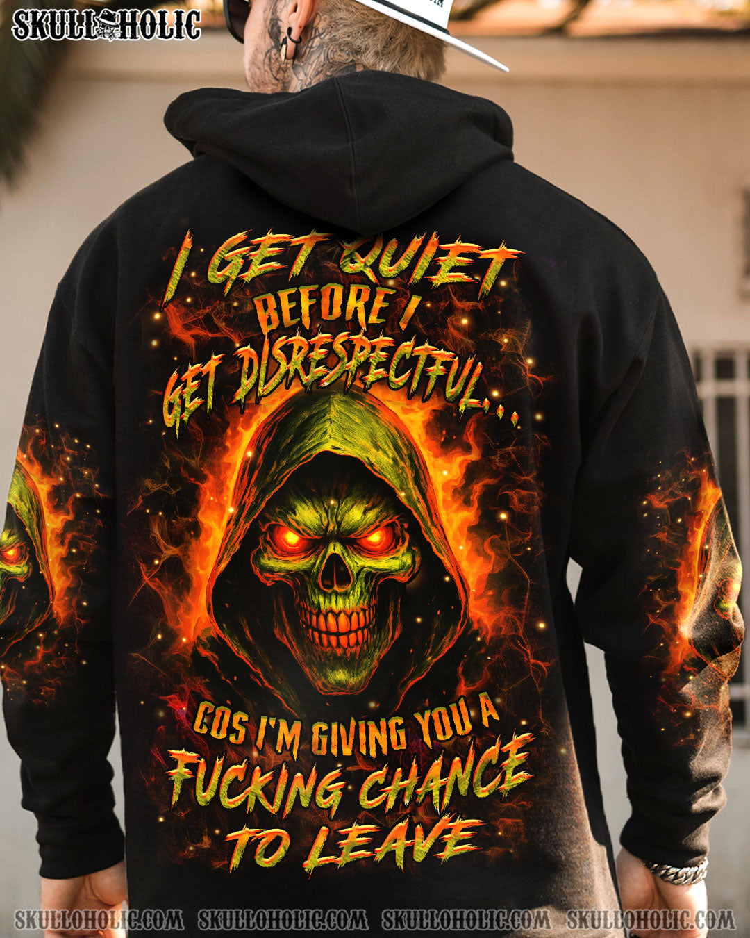 BLISSCORNERS I GET QUIET BEFORE I GET DISRESPECTFUL ALL OVER PRINT