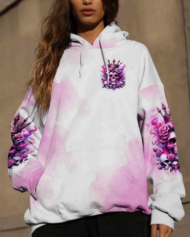 BLISSCORNERS QUEEN COUPLE SKULL ALL OVER PRINT