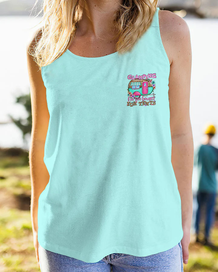 BLISSCORNERS GLAMPING I'M TO BOUGEE ALL OVER PRINT
