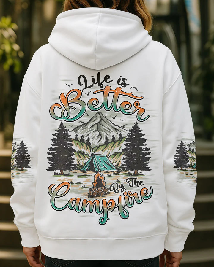 BLISSCORNERS LIFE IS BETTER BY THE CAMPFIRE ALL OVER PRINT