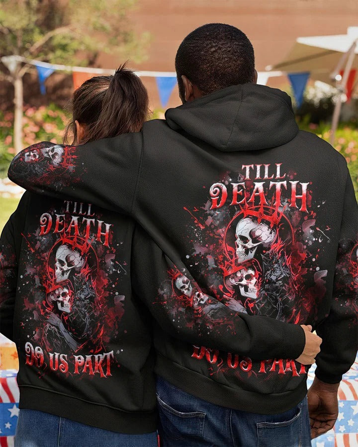 BLISSCORNERS TILL DEATH DO US PART COUPLE ALL OVER PRINT 12