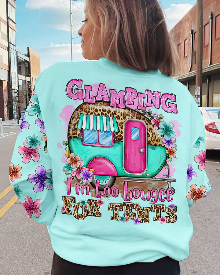 BLISSCORNERS GLAMPING I'M TO BOUGEE ALL OVER PRINT