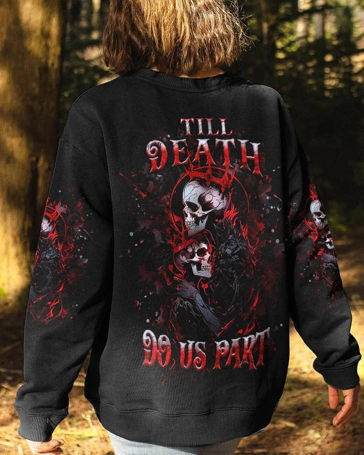 BLISSCORNERS TILL DEATH DO US PART COUPLE ALL OVER PRINT 12