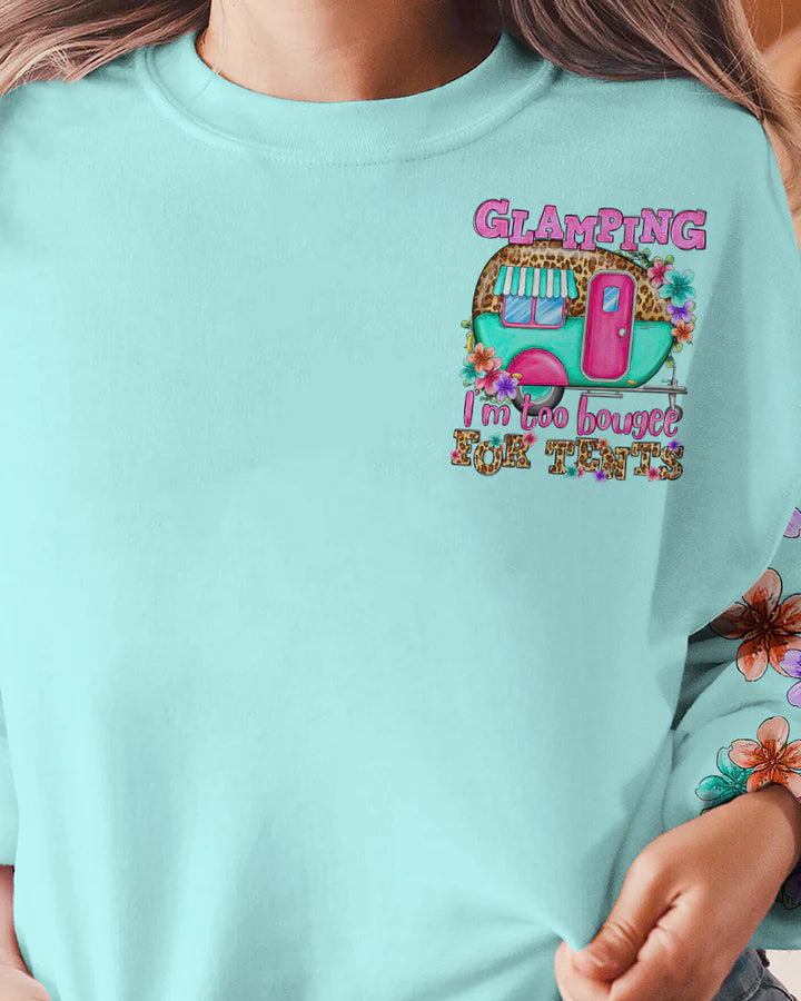 BLISSCORNERS GLAMPING I'M TO BOUGEE ALL OVER PRINT