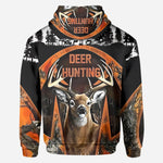 Blisscorners Awesome Deer, Personalized Hunting All Over Shirt, Personalized 3D Hoodie For Hunting Lover