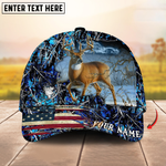 Blisscorners Cross America Hunting Deer Crack Camo Pattern Multicolor Option Personalized Cap