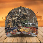 Blisscorners Deer Bow Hunting American Classic Personalized Cap