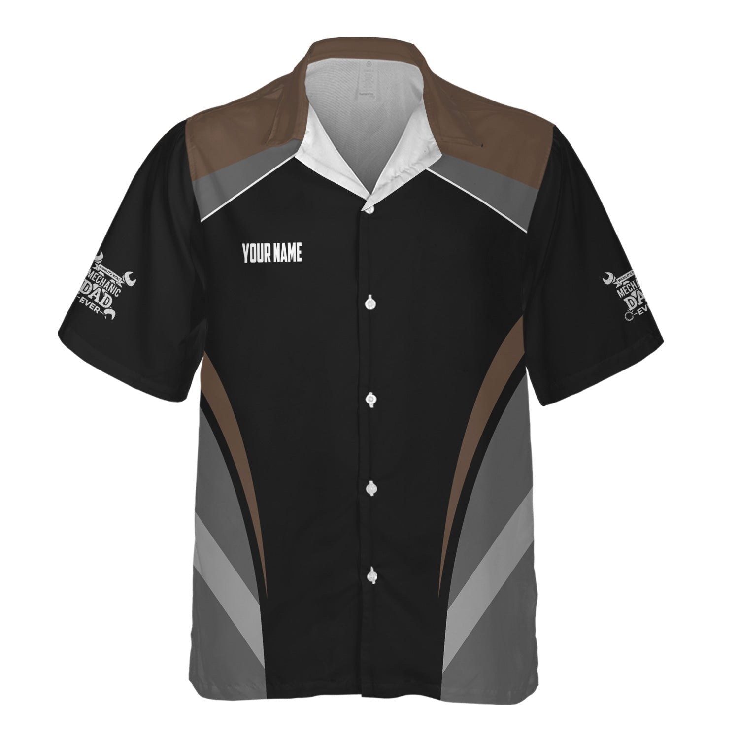 Blisscorners Personalized Mechanic Shirt, Dad The Man The Myth The Legend, Gift For Men