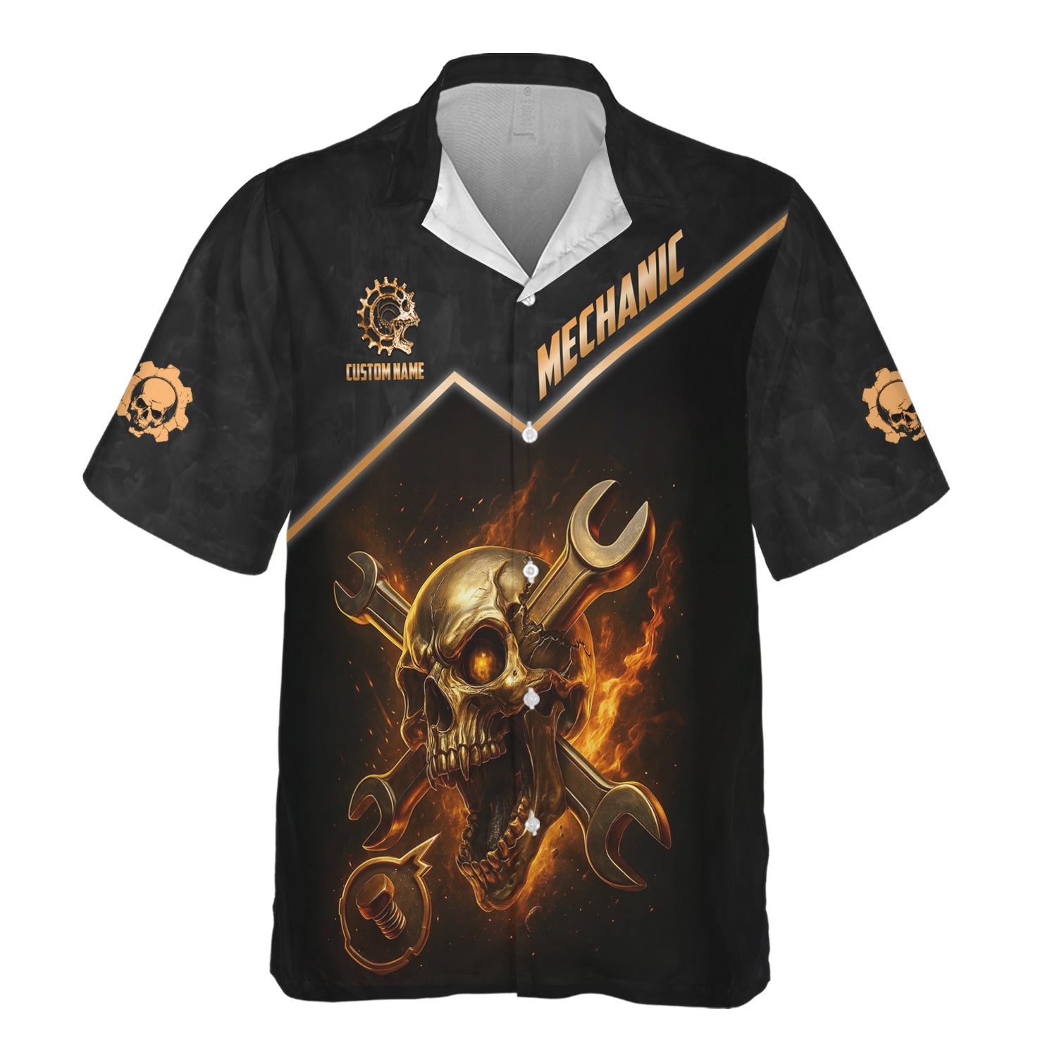 Blisscorners Personalized T-Shirt I Try To Make Things Idiot Proof But They Keep Making Better Idiots Shirt For Mechanics