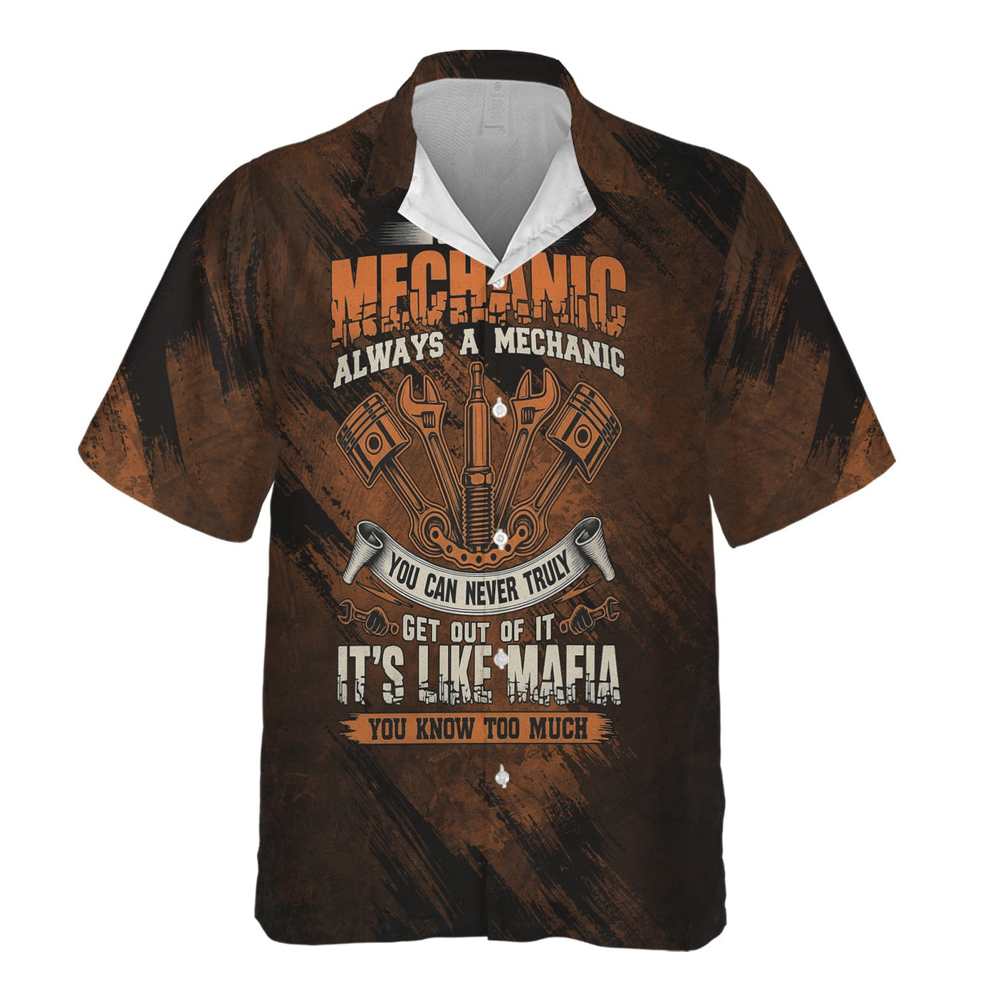 Blisscorners Once A Mechanic Always A Mechanic Shirt Funny Printed Vintage Mechanic Unisex T Shirt Mechanic Tools Design