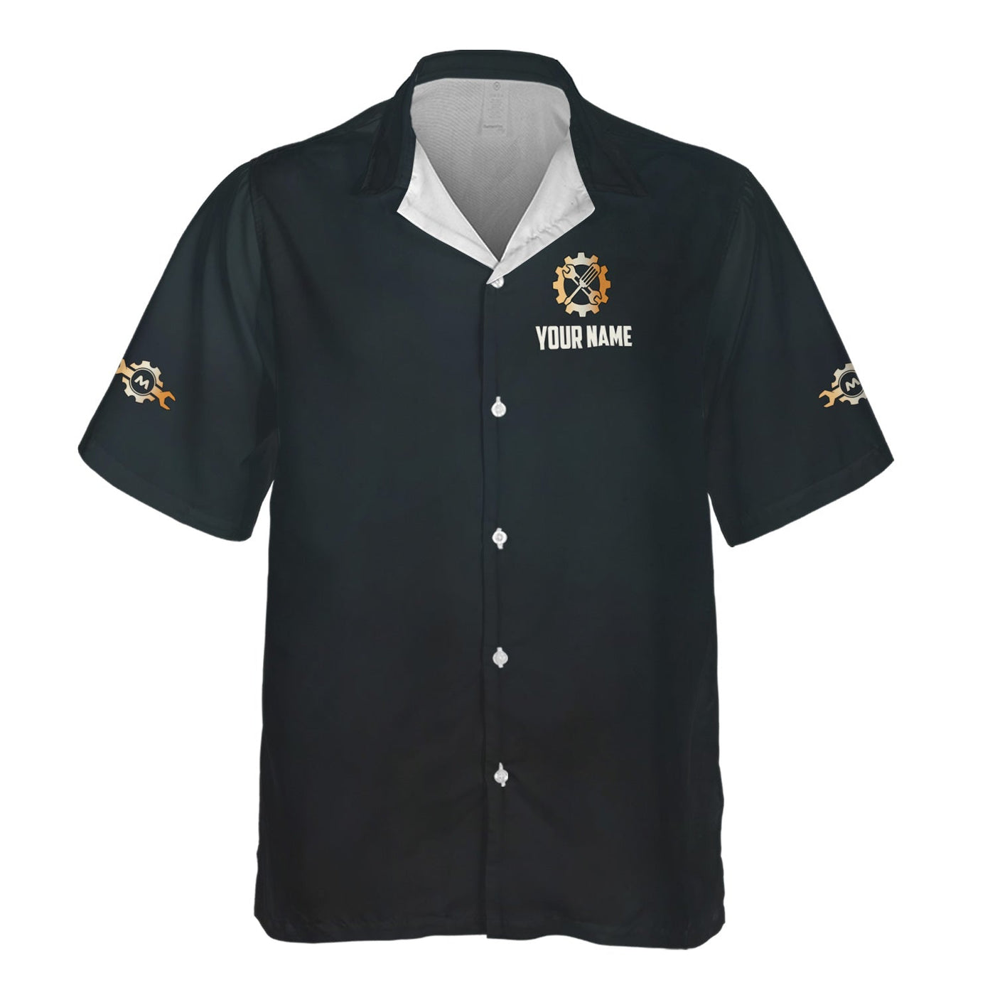 Blisscorners Personalized Mechanic Shirt, Clever Enough To Hide The Extra Parts When I'm Done, Funny Quote Design, Gift For Men