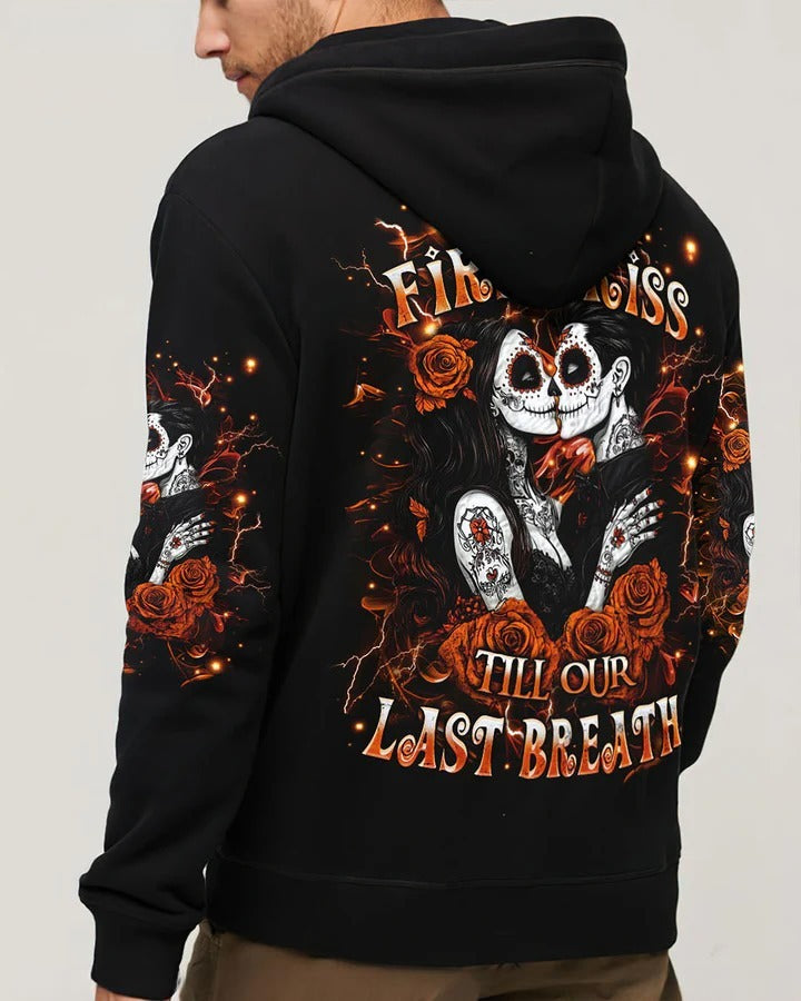 BLISSCORNERS FROM OUR FIRST KISS SKULL COUPLE ALL OVER PRINT 2