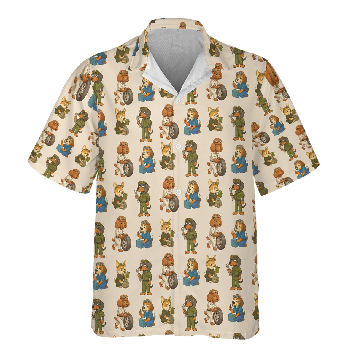 Blisscorners Funny Mechanic Dog Shirt, Cute Dog & Cat Design for Pet Lovers Funny, Unique Gift for Animal Lovers & Mechanic Lover