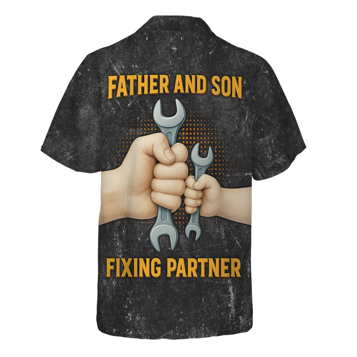 Blisscorners Father And Son Mechanic T Shirt Fixing Partner Auto Repair Garage Workwear Tee Funny Car Repair Shirt Fathers Day Birthday Gift For Dad
